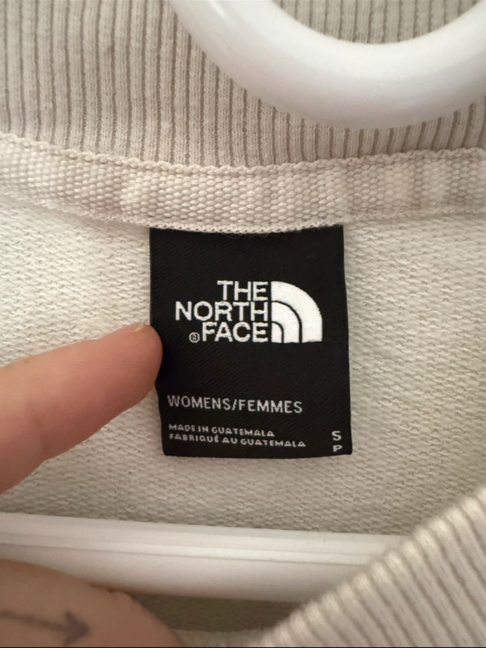 The North Face Women's Light Taupe Crewneck Sweatshirt - Picture 2 of 4